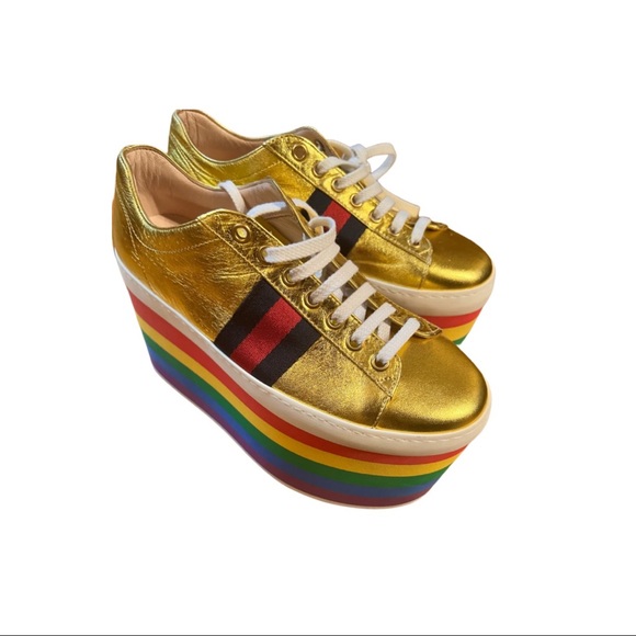 Authentic Gucci Platforms - Picture 5 of 7